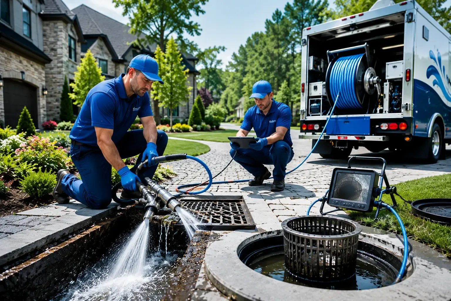 Local outdoor drain cleaning professionals in West Pittsburg, PA